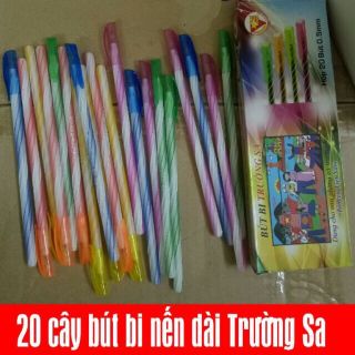 Hộp 20 cây Bút bi nến dài