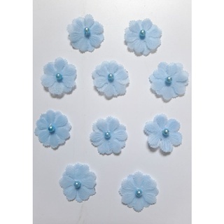 10 hoa voan 2 lớp đk 2,5cm (H71)