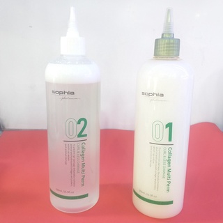 THUỐC UỐN TÓC COLLAGEN ĐA NĂNG Sophia Platinum Collagen Multi Perm HÀN QUỐC