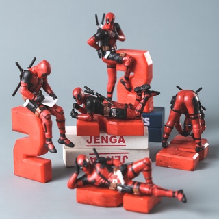 [Rẻ vô địch] Mô Hình Nhân Vật Deadpool 8cm - Mô Hình Avenger