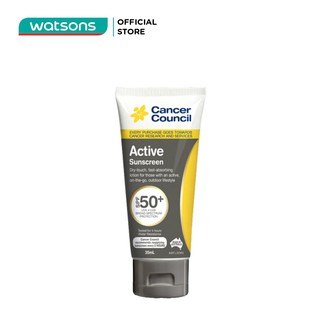 Kem Chống Nắng Cancer Council Active Năng Động SPF50+ 35ml