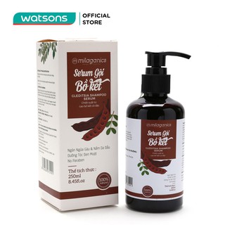 Serum Gội Milaganics Gleditsia Shampoo Bồ Kết Ngừa Gàu và Nấm 250ml