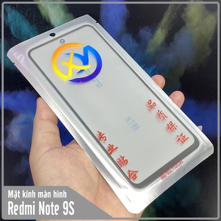 Mặt kính màn hình cho Xiaomi Redmi Note 9S - Note 9 Pro , liền keo OCA
