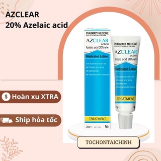 Kem bôi đa năng Azclear 20% Azelaic acid giảm mụn, mờ thâm
