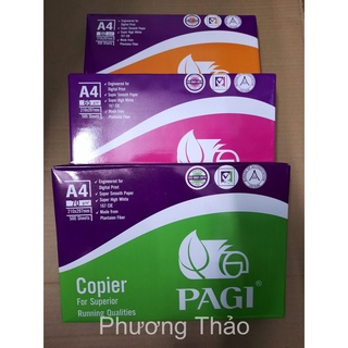 [ Nowship-Grab ] 500 Tờ Giấy In A4, A5  PAGI 60g, 65g, 70g GIÁ RẺ Chính Hãng.
