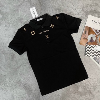 Áo thun nam cổ bẻ tay ngắn POLO họa tiết vải cotton mát,chuẩn form,dày dặn,trẻ trung-AHFASHION
