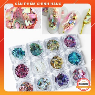 Set xà cừ vân gỗ ẩn gel 12 màu