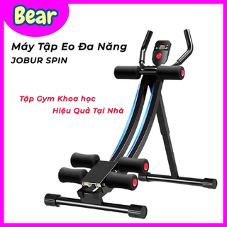 Máy Tập bung đa năng JOBUR, tác động đồng thời lên nhiều nhóm cơ trên cơ thể, giúp thon eo,chân, mông, tay.