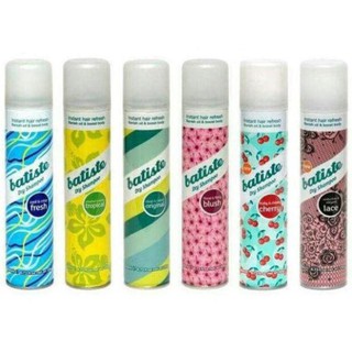 CHÍNH HÃNG Dầu gội khô Batiste Dry shampoo 200 ml có Bill