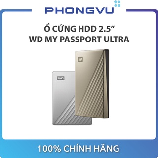 Ổ cứng HDD WD My Passport Ultra 1TB - 4TB 2.5" - Bảo hành 36 tháng