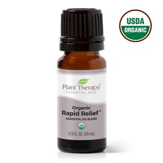 Tinh dầu hữu cơ Blend Rapid Relief Plant Therapy 10mL