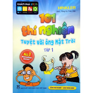 Sách - Bộ 101 Thí Nghiệm - Tuyệt Vời Ông Mặt Trời (5 cuốn)