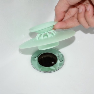 Nắp Chặn Lọc Rác Bồn Rửa Bát BẬT MỞ - Nắp Đậy Silicon Chặn Lông Tóc Bồn Tắm, Rửa Mặt - Ngăn Mùi Nắp Cống 88051