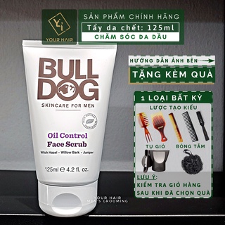 Kem tẩy da chết Bulldog Oil Control Face Scrub - 125ml