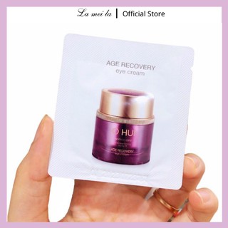 Kem dưỡng mắt màu tím OHUI Age Recovery Eye Cream 1ml/pc - Kem dưỡng mắt cô đặc cao cấp OH01T