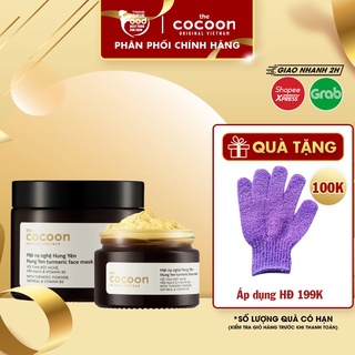 Mặt Nạ Rửa Chiết Xuất Nghệ Hưng Yên Cocoon Turmeric Face Mask