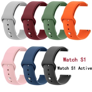 Dây Đeo Silicone 22MM Chất Lượng Cao Cho Đồng Hồ Thông Minh Xiaomi watch S1 / Xiaomi watch S1 Active / Xiaomi watch S1 Pro