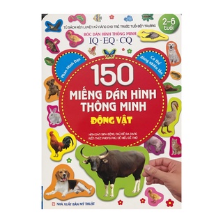Sách - 150 miếng dán hình thông minh : Động vật