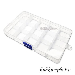 Hộp Nhựa nhiều ngăn 3x5 - 3 cái