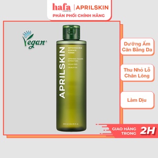 Toner gạo ngải cứu dịu nhẹ  Aprilskin Artemisia Rice Essence Toner 200ml _ Aprilskin Chính Hãng