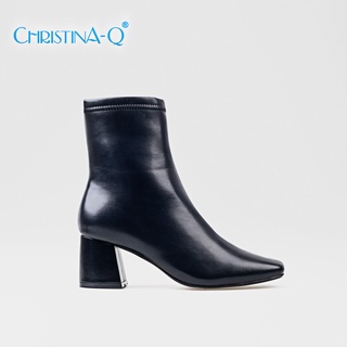 Boot nữ mũi vuông ChristinA-Q BOV008