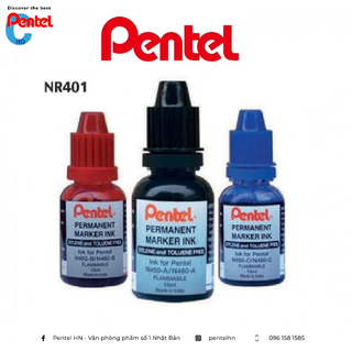 Mực Bút Dạ Dầu Pentel NR401 Thay Thế Cho Bút Dạ Bảng Pentel N450