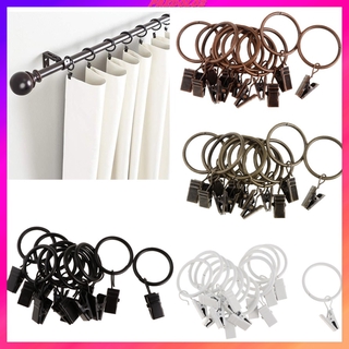 Bộ 12 Vòng Kim Loại Kích Thước 32mm Dùng Cho Rèm Cửa