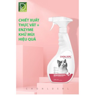 [Mã 253FMCGSALE giảm 8% tối đa 100K đơn 500K] XỊT KHỬ MÙI NƯỚC TIỂU CHÓ MÈO 500 ML - KHỬ KHUẨN THÚ CƯNG [ CHÍNH HÃNG ]