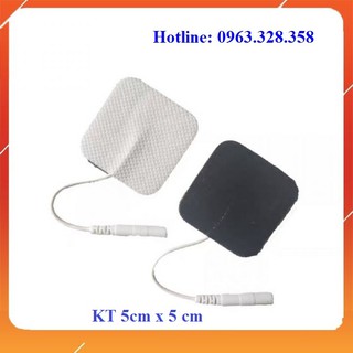 Cặp miếng dán xung điện máy vật lý trị liệu mpt812, doctorhome, dr.ho (5cm x5cm) (2 miếng)