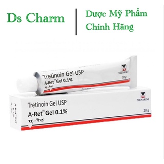 [Chính Hãng có bill]Tretinoin aret gel USP 0.025%, 0.05%, 0.1% - Gel giảm mụn, chống lão hóa
