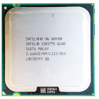 CPU cho máy PC Intel Core 2 Quad 4 nhân Q8400