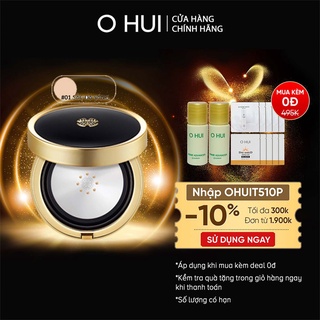 [Tặng thêm lõi refill 15g] Phấn nền che khuyết điểm OHUI Ultimate Cover Concealer Metal Cushion SPF35 PA++ 15g