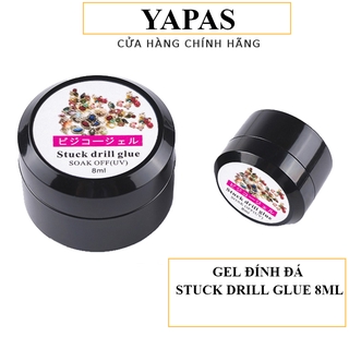 Gel đính đá nail , hũ gel gắn đá stuck drill glue 8ml chuyên dụng cho dân làm nail