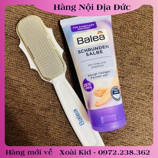 Bộ Kem dưỡng nứt gót chân, chà gót chân Balea Đức -Nội địa Đức Đủ Bill