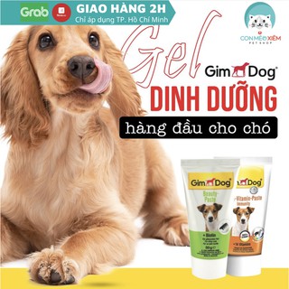 Gel dinh dưỡng cho chó Gimdog 50g, vitamin lông da bóng mượt chắc móng cún Con Mèo Xiêm