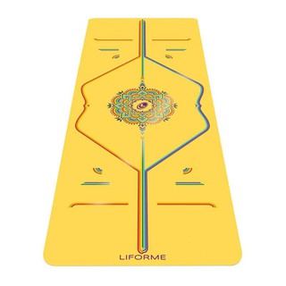 Thảm yoga định tuyến pu liforme rainbow hope 4.2mm Sportslink