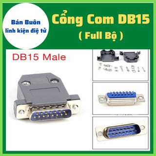 DB15, Jack nối dây DB15 Đầy đủ các loại :DB15 đực, DB15 cái
