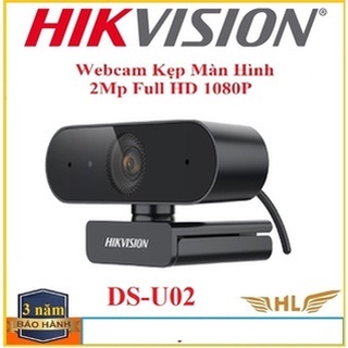 Webcam Kẹp Màn Hình Hikvision DS-U02 2Mp Full HD 1080P Có Mic - Hàng Chính Hãng