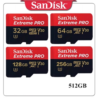 Thẻ Nhớ Sandisk 512GB U3 V30 Cho MáY ẢNh