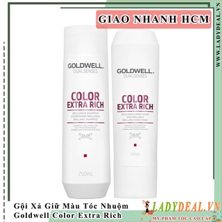 [ Chính Hãng ] Dầu Gội - Xả Giữ Màu Goldwell Dualsenses Color Extra Rich 200ml - 250ml
