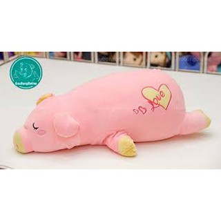 heo bông cỡ lớn,lông mềm mịn cho( bé 65cm)