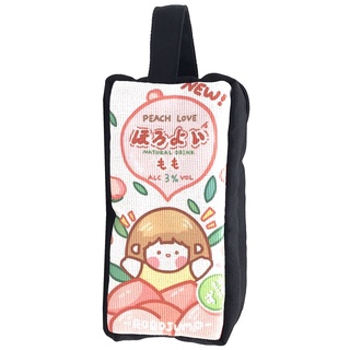 Bóp Viết Canvas 001 - Mẫu 3 - Peach Love
