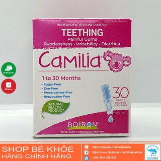 Tép muối Camilia sử dụng cho bé khi mọc răng