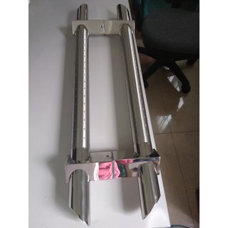 Tay kéo cửa thủy lực, Tay nắm cửa kính dài 60cm tâm lỗ 40cm