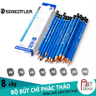 [ARTDOOR] Bộ bút chì phác thảo STAEDTLER 8 cây