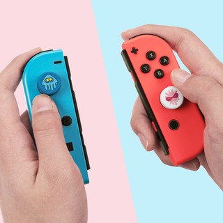 Bộ 4 núm bọc analog Splatoon 2 thương hiệu Geekshare cao cấp cho Joy-Con - Nintendo Switch và Nintendo Switch Lite