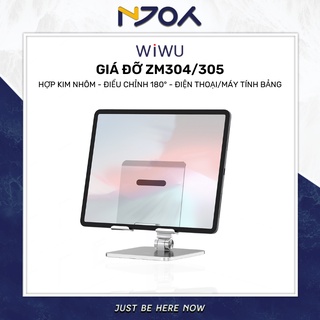 Giá Đỡ WIWU ZM304 ZM305 Để Bàn Gập Gọn Tùy Chỉnh Độ Cao Dành Cho Điện Thoại Máy Tính Bảng
