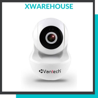 Camera IP wifi robot Vantech V2010 2.0 Megapixel, đàm thoại 2 chiều, báo động qua điện thoại, MicroSD, P2P