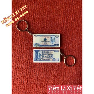 [SIÊU RẺ]  Móc khóa điện thoại Móc Khóa  xưa 20 Ngàn Xanh Dương