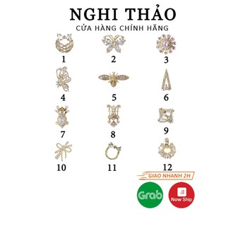 Charm nail cao cấp gold
